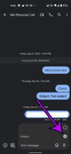 How to get rid of the pixel 4a subject field