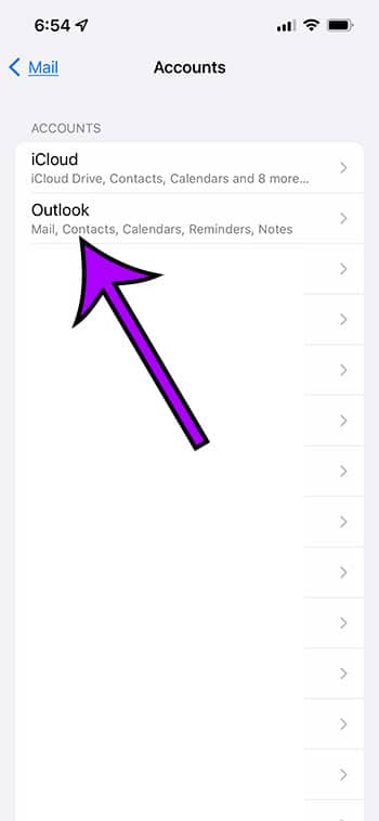 How to log out of mail on iphone 13