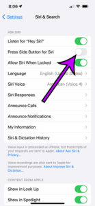How to disable the side button for siri on an iphone 13
