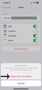 How to delete all of your iphone contacts