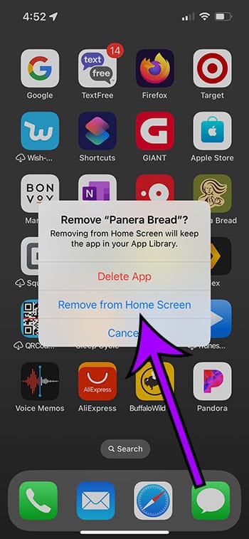 how to hide apps on an iPhone 13